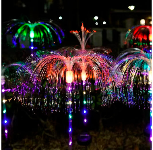 Medusas Solares  x 2 Luces Navidad